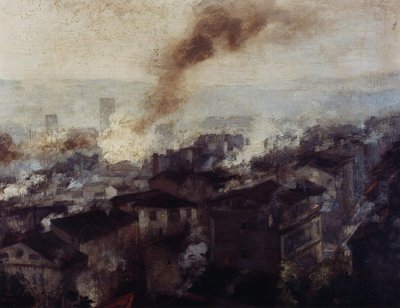 A Big City of Smoke by Alfred Roll